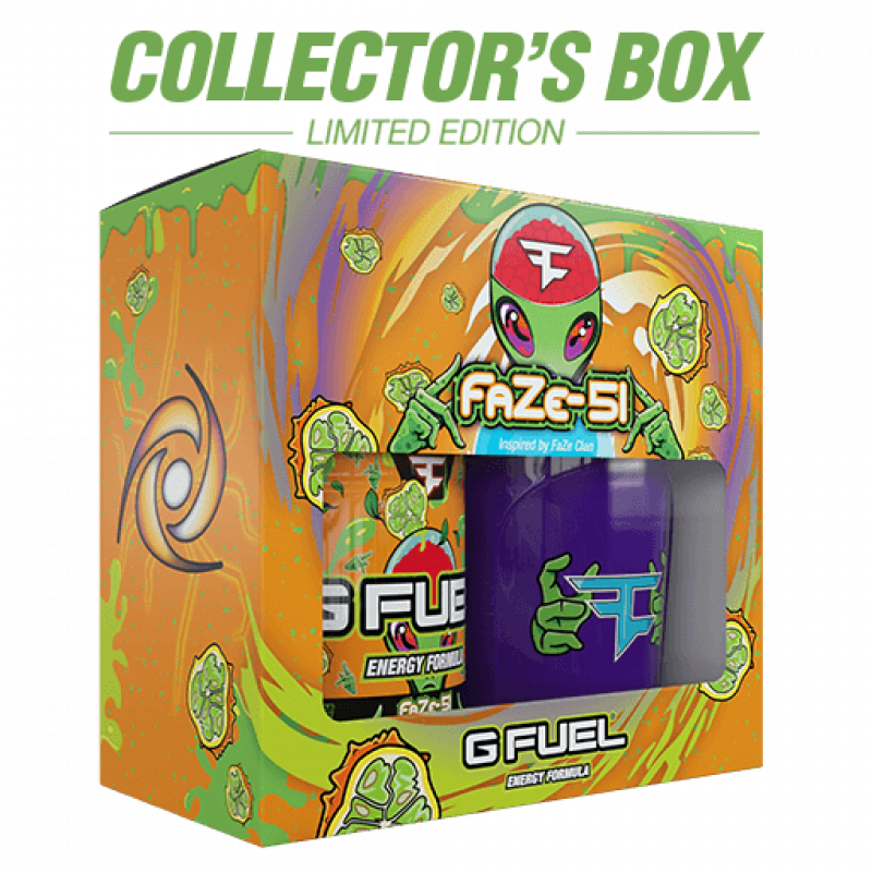 G FUEL Collector's Box -  FaZe 51  (melounový sorbet)