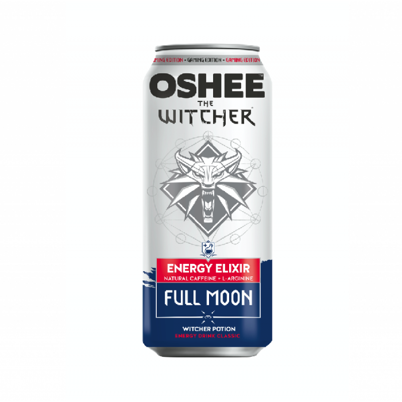 OSHEE Witcher Energy Drink Full Moon 500ml (jablko)
