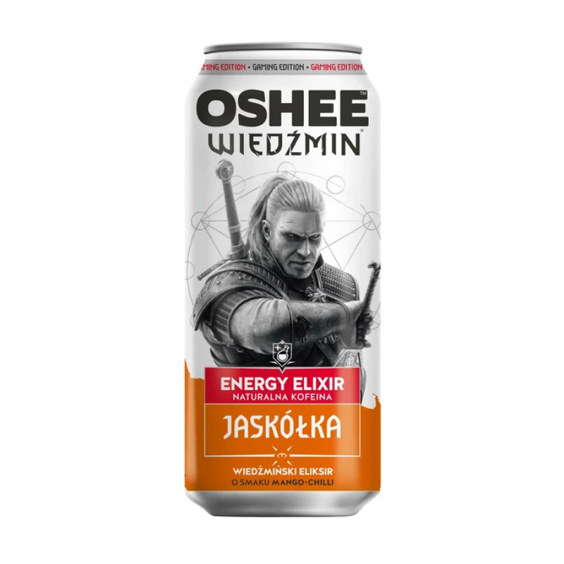 Po expiraci OSHEE Witcher Energy Drink Swallow 500ml (mango, chilli)