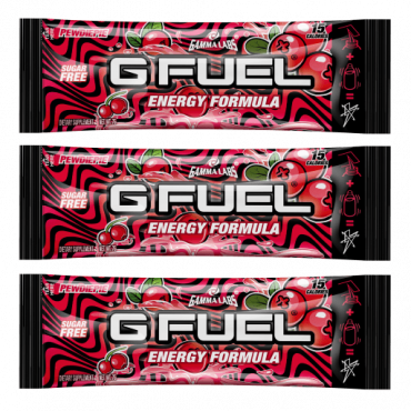 G FUEL Lingonberry (PewDiePie) - 3x 7g balení