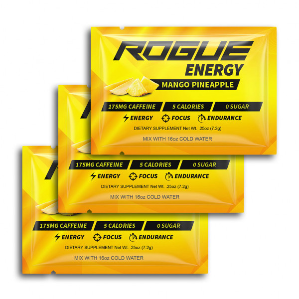 Rogue Energy - Mango Pineapple 3 x 8g balení