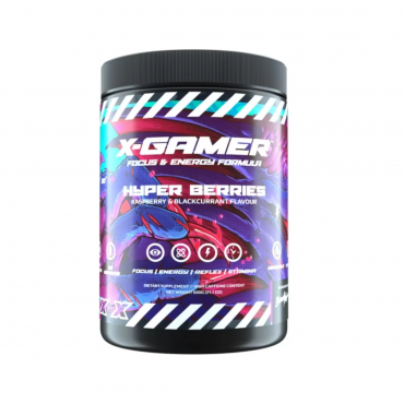 X-Gamer - Hyper Berries (černý rybíz, malina)